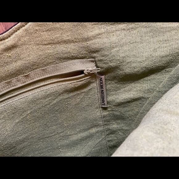 Lantern Moon Embroidered Straw Tote - Picture 8 of 10